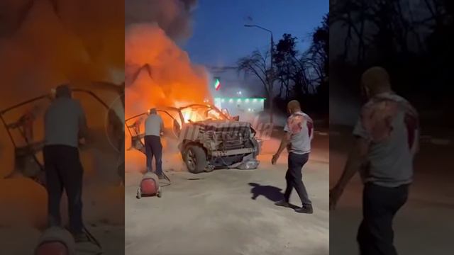 нацисты киевского режима ударили из РСЗО по автомобильной трассе в Белгороде. Водитель погиб(