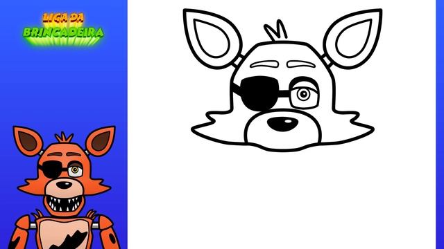 Como DESENHAR o FOXY - Como DIBUJAR a FOXY de FNAF - How to DRAW FOXY - Five Nights at Freddy's смотреть онлайн