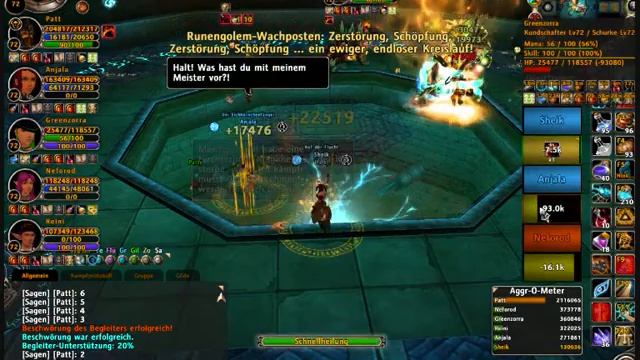 Runes of Magic - Fate vs. Runengolem-Wachposten Ewiger Kreis! смотреть онлайн