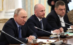 Встреча Президента России В.В.Путина с военными корреспондентами