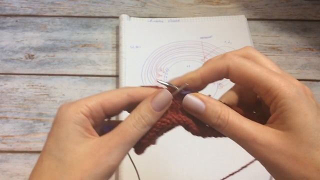 Детское вязаное платье спицами "Осень" II Часть 2 II Вяжем росток смотреть онлайн