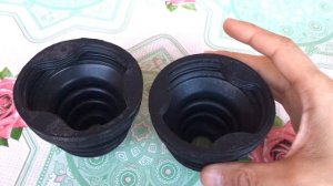 Toyota 0443805070 против GKN 304169(сравнение эластичности после заморозки до -24 градусов)