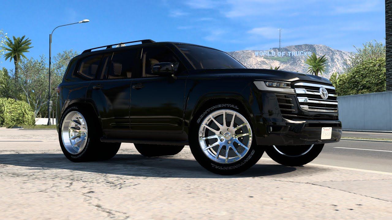 [ATS] Toyota Land Cruiser 300 (2022)_Black Edition (3.5 AT)_Lewistone Cargo Delivery смотреть онлайн