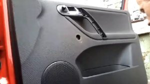 Как снять обшивку карту передней двери VW POLO 6N2 / demontaz boczka drzwi przod/door panel removal