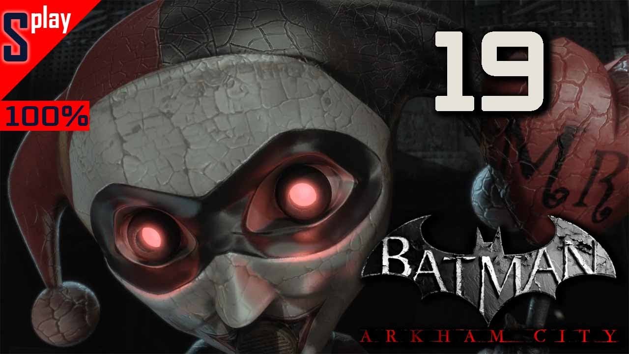 Batman Arkham City на 100% (сложно) - [19] - Месть Харли Куинн. Часть 1 (s-play, splay)