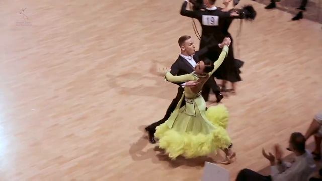 Evgeny Sveridonov & Angelina Barkova RUS | Prague Open 2018 | PODF | Quickstep смотреть онлайн