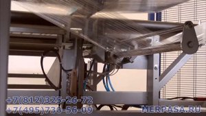 Горизонтальный упаковщик в стрейч пленку , упаковка длинномеров Compacta Orbit Spiror Robopac