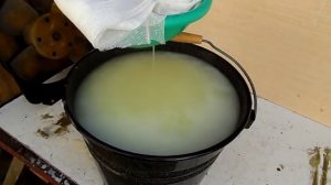 Промывка водяной системы двигателя молочной сывороткой