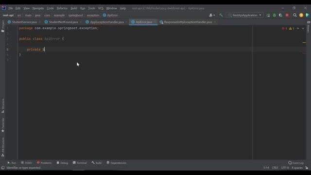 Spring Boot - Exception Handling | Rest API | @ControllerAdvice | @ExceptionHandler