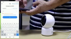 YCC365 Plus Camera 1st step #1 Scanning QR Code