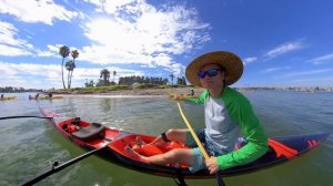 Outrigger Canoe at Mission Bay, San Diego, Nov. 2020