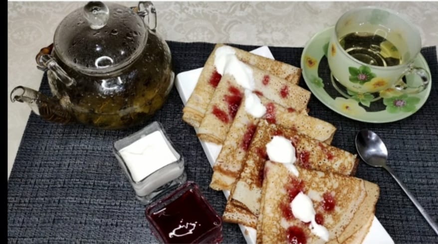 Таких Блинчиков Вы Точно НЕ ели ! ЛУЧШИЙ  рецепт  вкусных, тоненьких, ажурных блинчиков на кефире !.