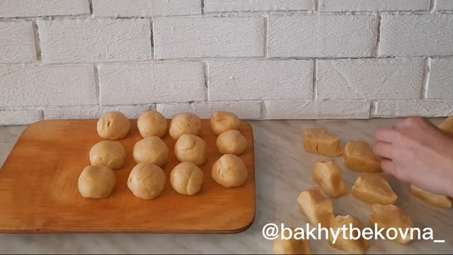 Печенье Ракушки. Сугробы. Қазақша рецепт