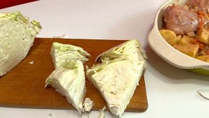 Курица с картошкой запеченная в духовке КАПУСТА важный ингредиент