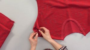 Спортивное платье из футера простого кроя с необычной обработкой. Часть 1. Идея для платья.