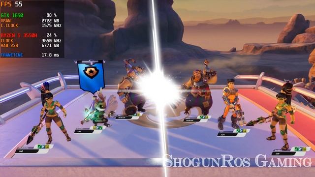 Rocket Arena | GTX 1650 | Asus TUF Gaming FX505DT | 1080p смотреть онлайн