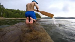 Сибирский  самодельный SUP борд или кто придумал САП (SUP)-1