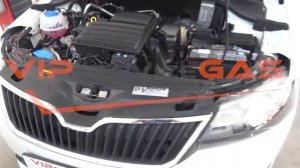 ГБО на Skoda Rapid-Установка ГБО. Газ на Шкода Рапид (ГБО ХАрьков)