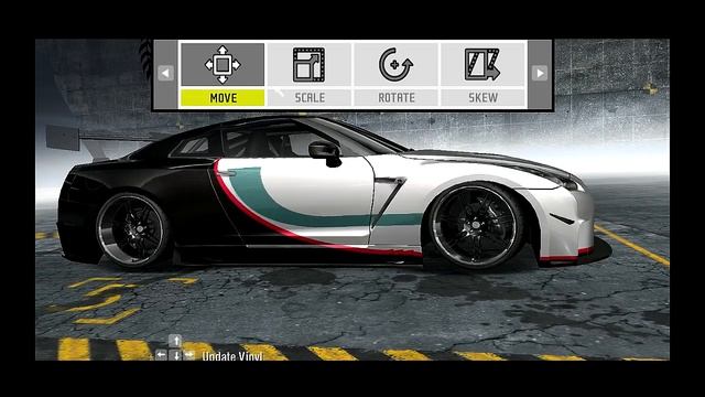 Need For Speed ProStreet customized cars: Nissan GT-R [R-35] (Tutorial) смотреть онлайн