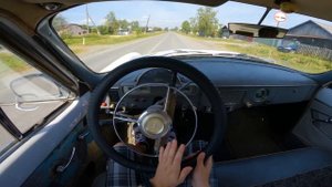 1964 GAZ 21 Volga 2.4 MT - POV TEST DRIVE