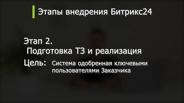 Этапы внедрения Битрикс24 смотреть онлайн
