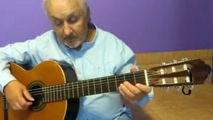Классическая гитара Тюрк Пьеса часть 3