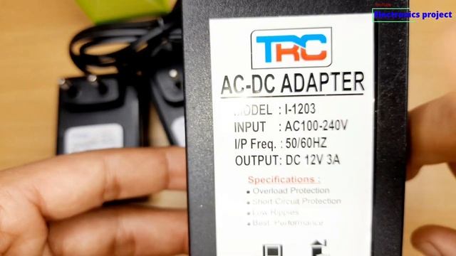 Types of Adapters 12v (1.5Amp , 2Amp, 3Amp) @Electronicsproject99
