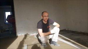 Срезаем бугры на стяжке правилом