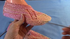 Следки БЕЗ "Заморочек" на 2 х спицах, Без Шва на Любой Размер.//Yeni patik modelleri yapılışı