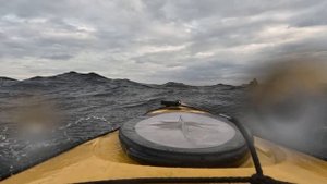 Трехметровая волна на Ладоге. Август 2023