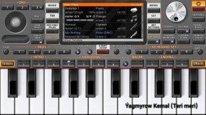 (Teri meri) piano & Flute  индийский музыка на пианино