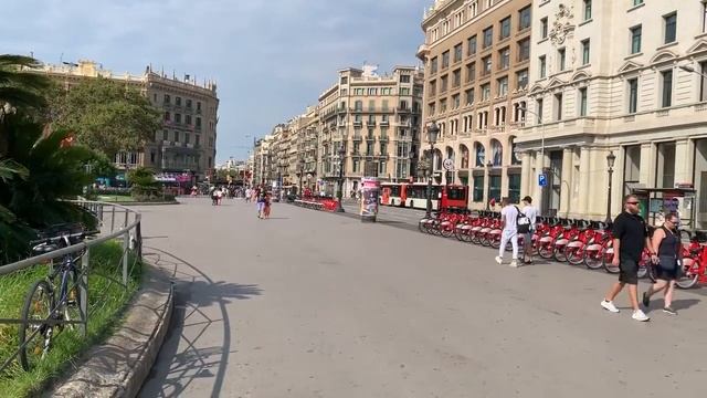 Барселона, Испания 2019 г.Барселона – это столица автономной области Каталония.