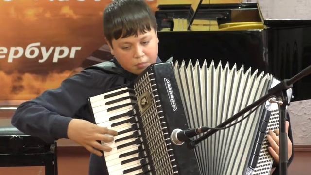 Бочкарев Даниил. Р.Н.П. в обр. В.Иванова "Ах вы, сени" смотреть онлайн