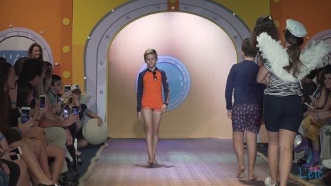 Desfile L'été Moda Praia Verão 2019 no Fashion Weekend Kids Cidade Jardim