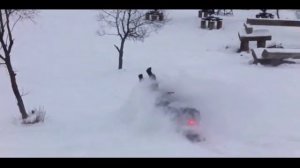 падения на снегоходах