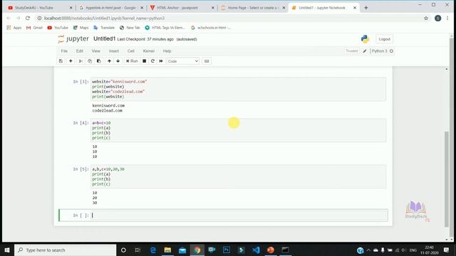 Python Basics | Datatypes | Variables | Input Output Statement | Comments | StudyDesk4U