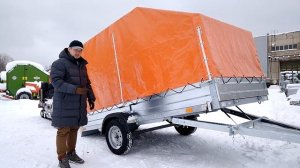 Обзор прицепа для перевозки снегохода | Экспедиция Универсал 111320