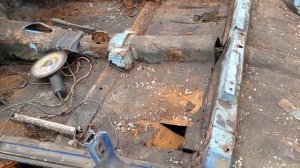 прицеп из машины ваз 2102. начало. часть 1