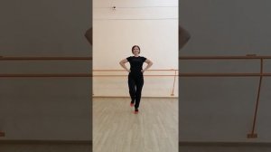 Урок 2.  Часть 2.  Народный танец.  Дробь.  Балетмейстер ГДК Быкова С. Ю.