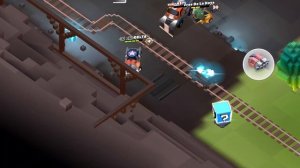 Crash of Cars to unlock hidden vehicle Mine Cart.