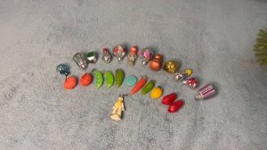 Советские новогодние ёлочные игрушки. Показываю коллекцию