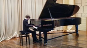Дарий Абрамович  В. Гаврилин "Романс" (посвящение Ф. Листу)