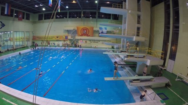 Прыжки в воду Олимпийская Деревня 17.03.2015 ч.1 смотреть онлайн