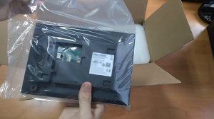 Распаковка комплекта IP домофона DS-KIS603-P Hikvision DS-KV6113-WPE1 + DS-KH6320-WTE1 | Glazok.kz