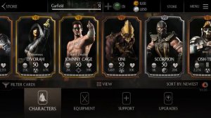 All Mortal Kombat X Mobile Characters  v1.9