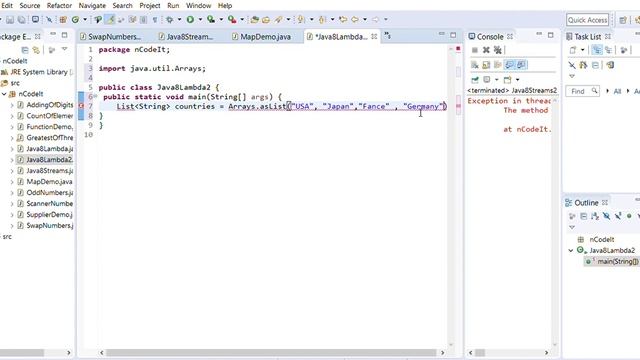 nCodeIt src nCodeIt Java8Lambda2 java Eclipse IDE 2023 04 11 10 12 29 смотреть онлайн