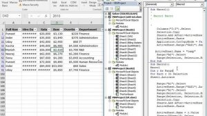 Sheets Handing For VBA | In Advance Excel Lecture With Practical In Hindi