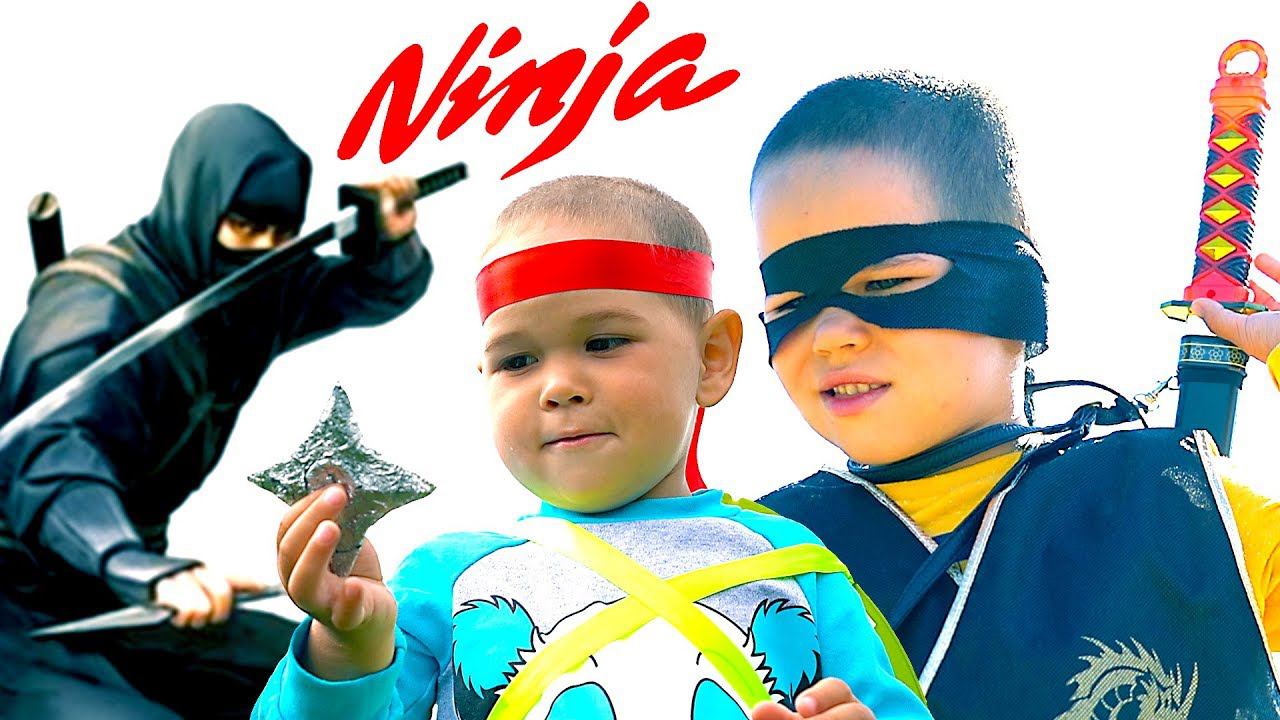 Супер кидс супер ниндзя кидс. Брат ниндзя. Ninja Kids. Ninja Kids TV. Два брата ниндзя.