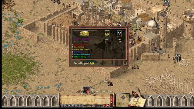 Stronghold Crusader - Spectacular AI Battles #100: FFA 10K Deathmatch with 8 AI's смотреть онлайн