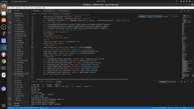 PyQt Implementation on ROS